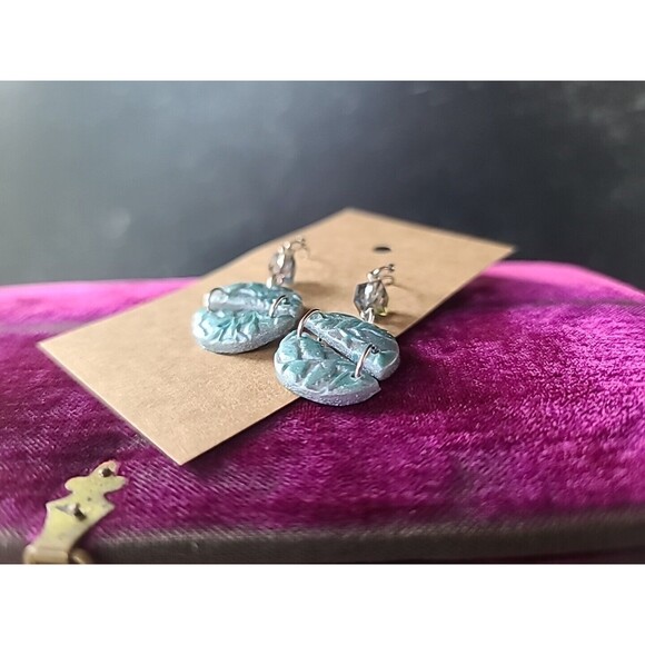 Polymer Clay Dangling Earrings New - Picture 5 of 10